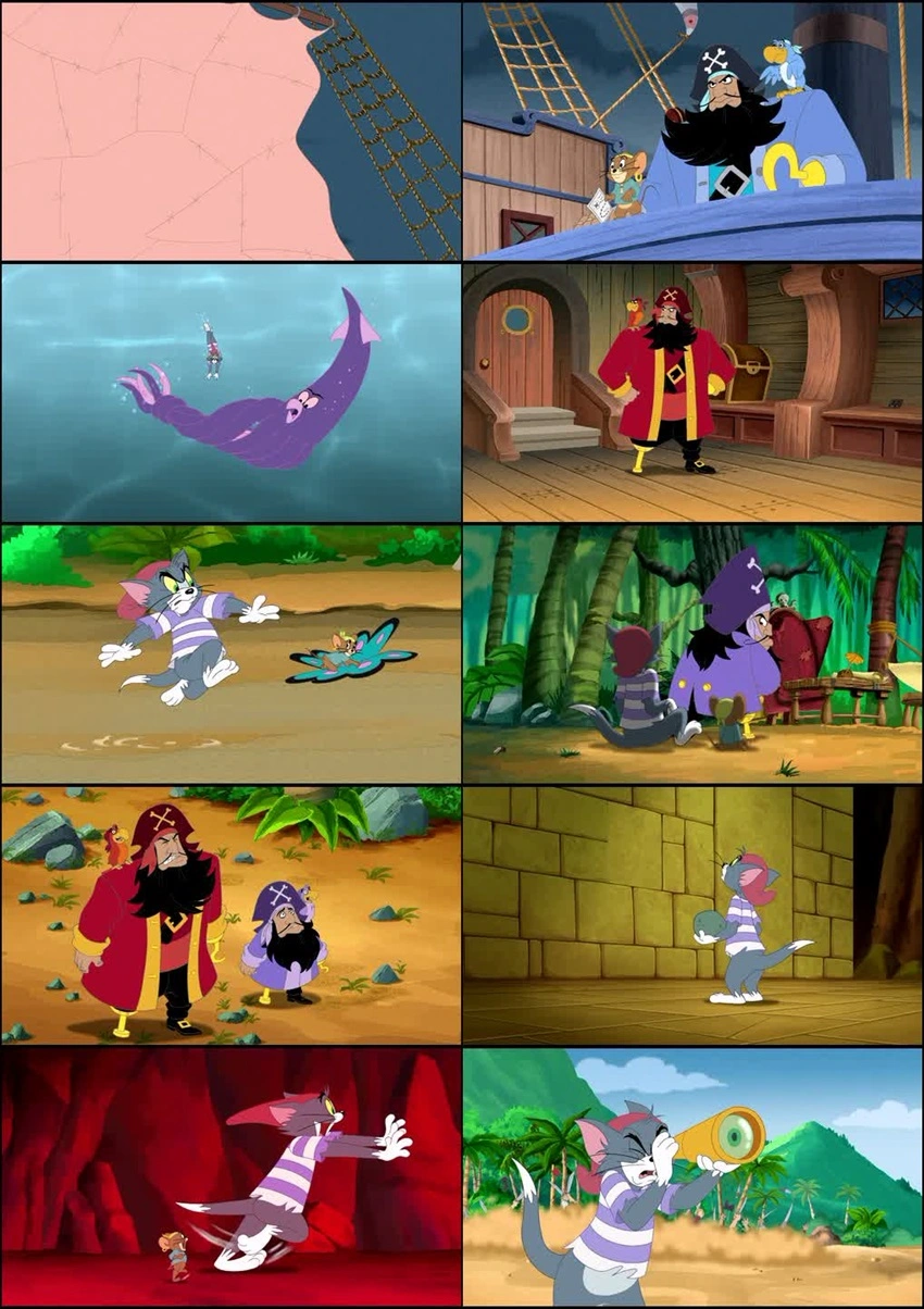 Download Tom and Jerry: Shiver Me Whiskers (2006) Hindi-English BluRay 480p 720p 1080p